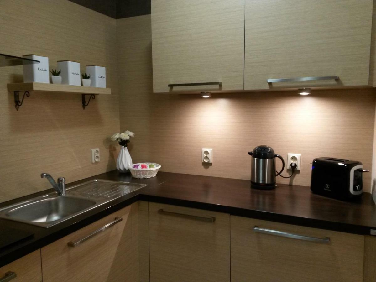 Rozany Zakatek Apartman Sarbinowo Kültér fotó