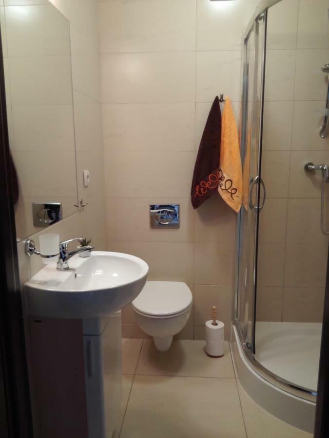 Rozany Zakatek Apartman Sarbinowo Kültér fotó